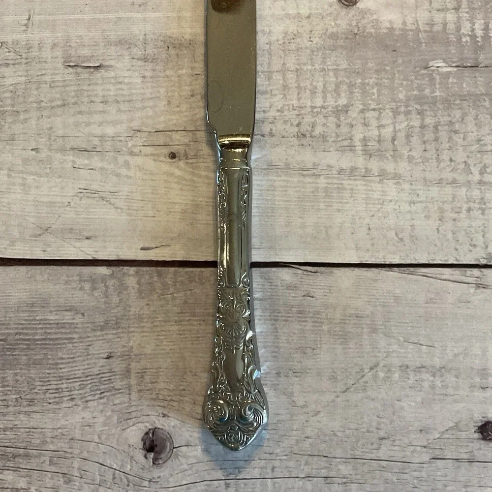 Reed & Barton Stainless Flatware Renaissance Carving Knife